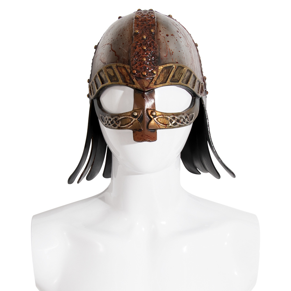 Medieval Renaissance Viking Helmet Cosplay Costume Prop